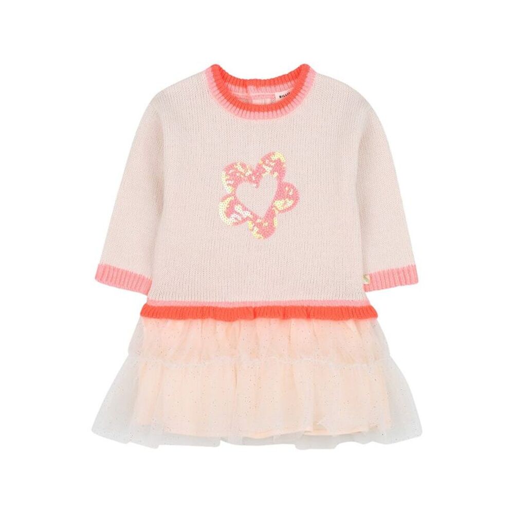 Billieblush Girls  Knit Dress, Pink